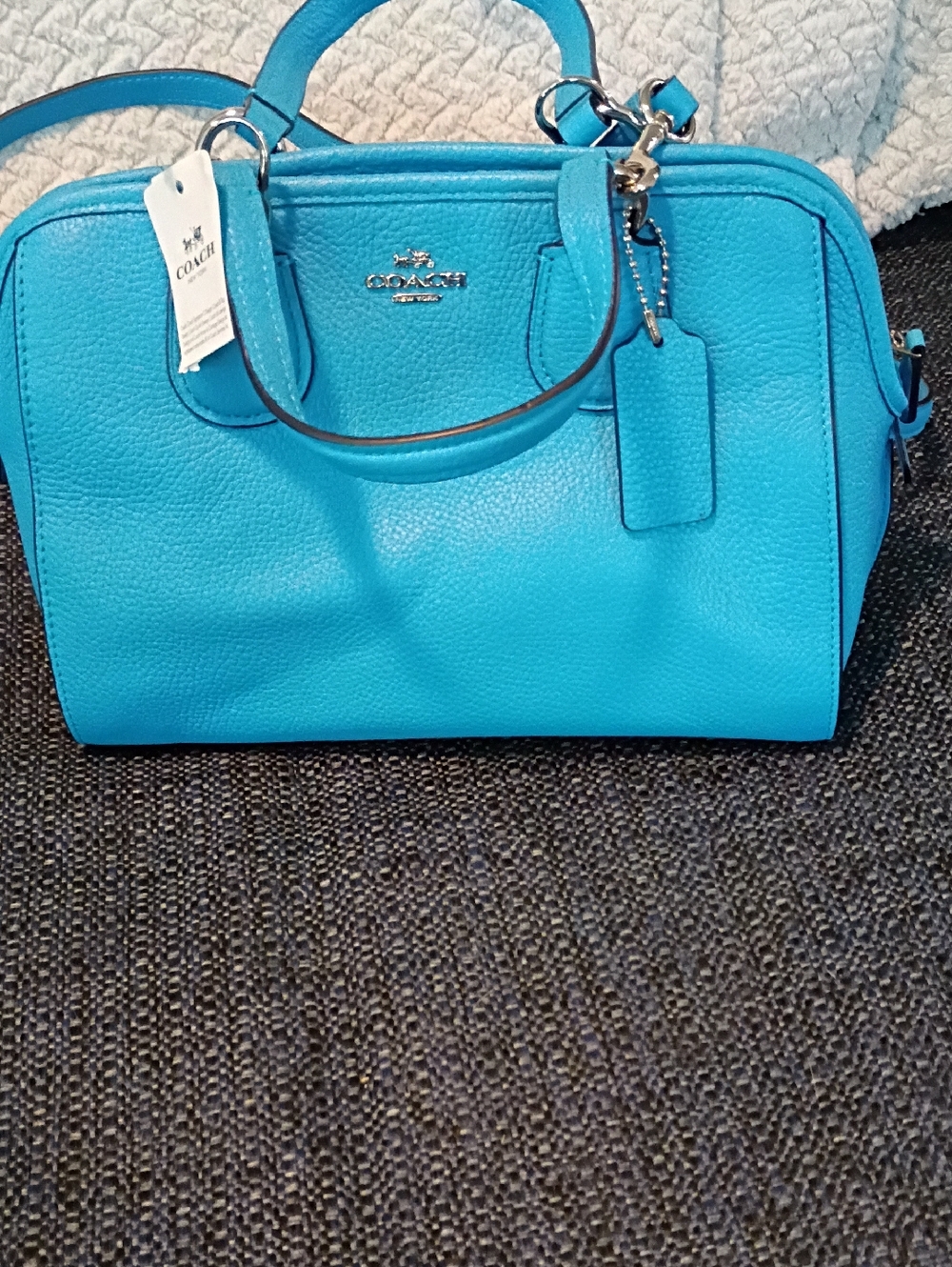 Coach Pebbled Leather MINI NOLITA C/B BAG